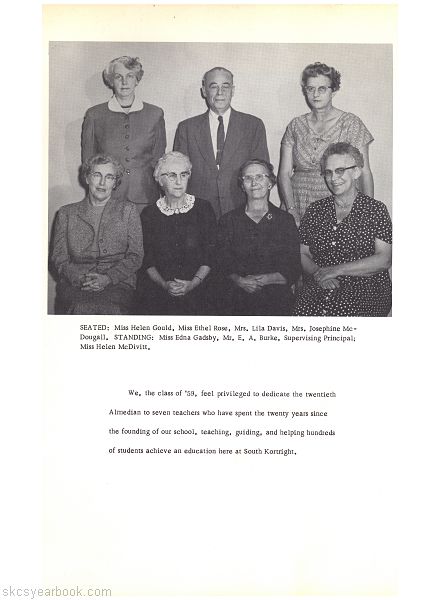 SKCS Yearbook 19592 South Kortright Central School Almedian