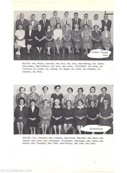 SKCS Yearbook 19596 South Kortright Central School Almedian