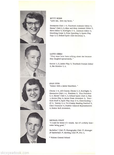 SKCS Yearbook 195910 South Kortright Central School Almedian