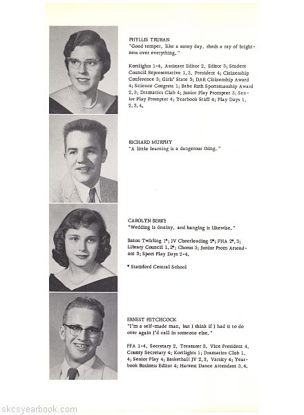 SKCS Yearbook 195914 South Kortright Central School Almedian