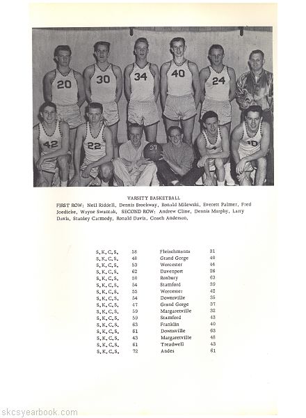 SKCS Yearbook 195954 South Kortright Central School Almedian