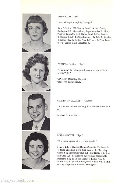 SKCS Yearbook 196010 South Kortright Central School Almedian