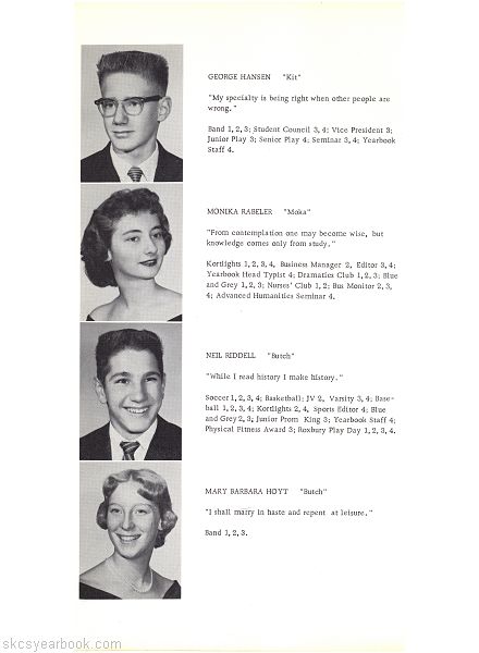 SKCS Yearbook 196014 South Kortright Central School Almedian