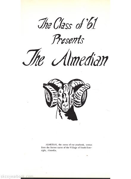 SKCS Yearbook 19610 South Kortright Central School Almedian