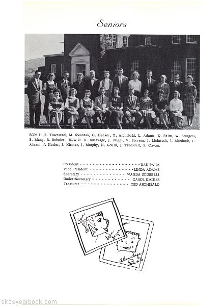 SKCS Yearbook 196118 South Kortright Central School Almedian