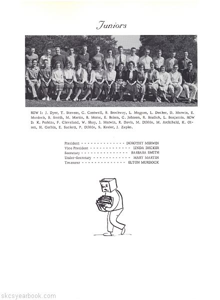 SKCS Yearbook 196118 South Kortright Central School Almedian