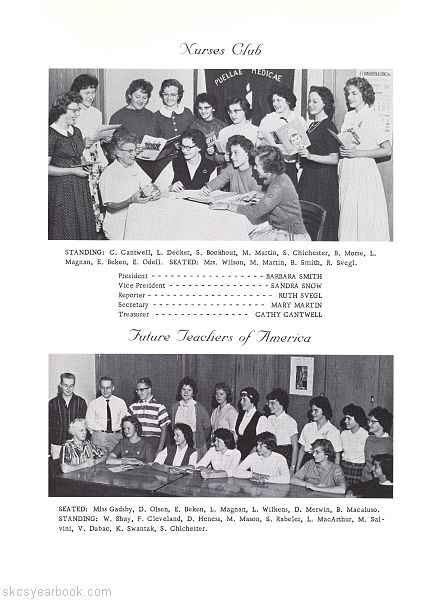 SKCS Yearbook 196140 South Kortright Central School Almedian