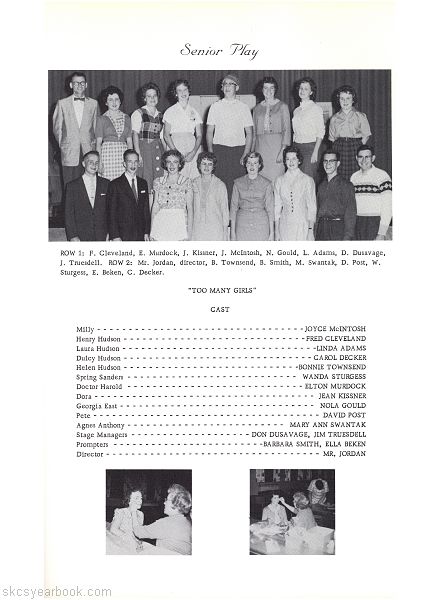 SKCS Yearbook 196142 South Kortright Central School Almedian