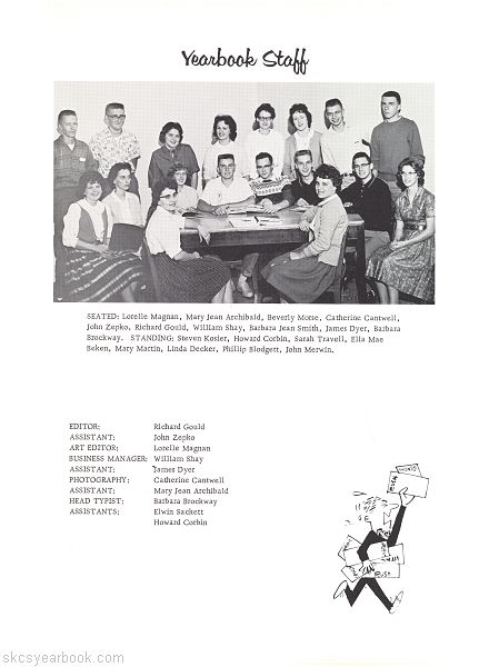 SKCS Yearbook 196224 South Kortright Central School Almedian
