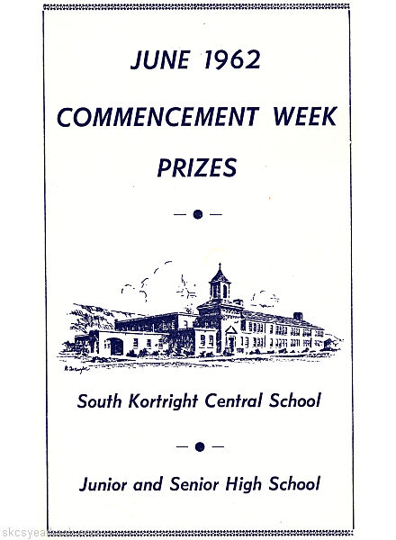SKCS Yearbook 196266 South Kortright Central School Almedian