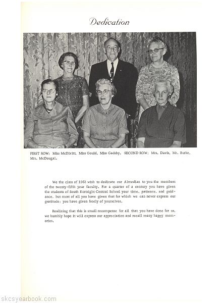 SKCS Yearbook 19632 South Kortright Central School Almedian