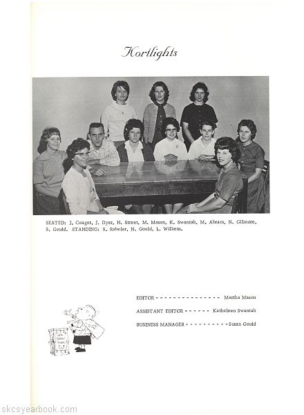 SKCS Yearbook 196336 South Kortright Central School Almedian