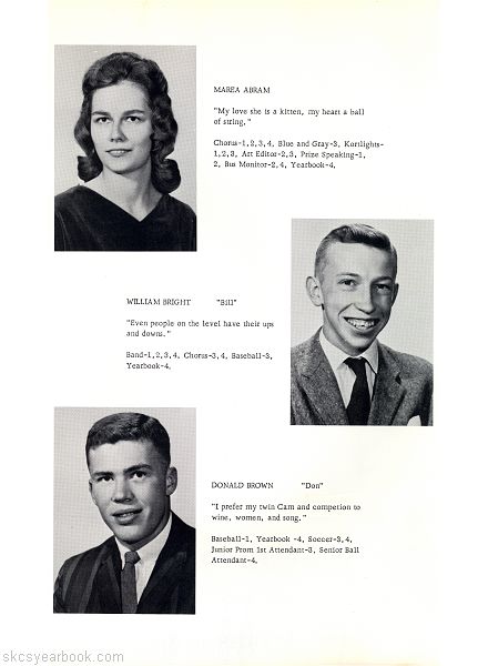 SKCS Yearbook 19648 South Kortright Central School Almedian