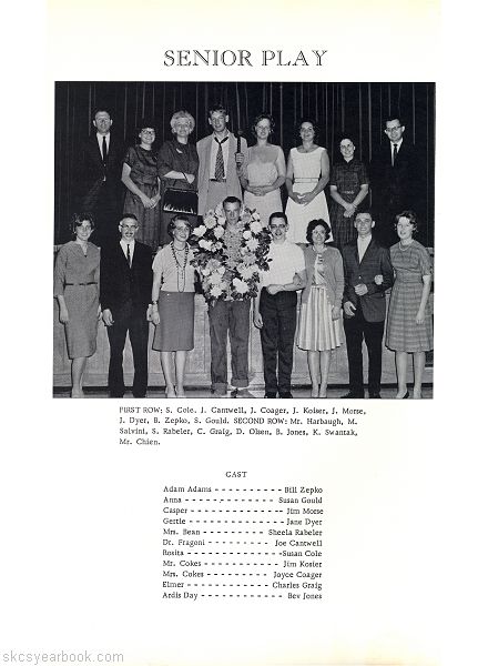 SKCS Yearbook 196452 South Kortright Central School Almedian