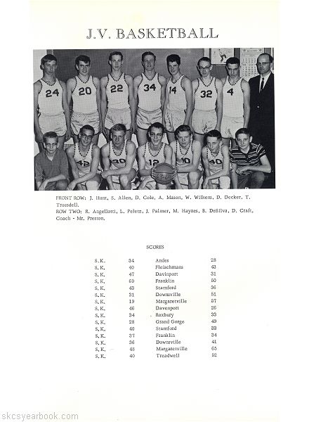 SKCS Yearbook 196454 South Kortright Central School Almedian