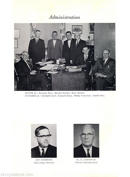 SKCS Yearbook 19654 South Kortright Central School Almedian