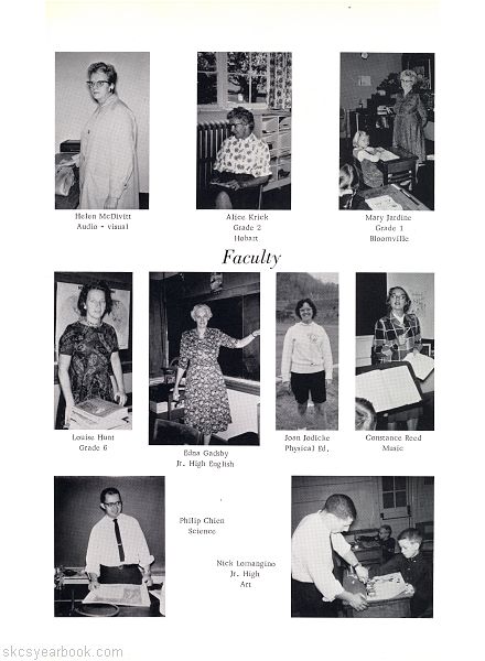 SKCS Yearbook 19658 South Kortright Central School Almedian