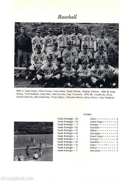 SKCS Yearbook 196572 South Kortright Central School Almedian