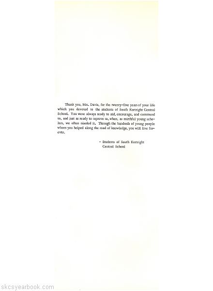 SKCS Yearbook 196580 South Kortright Central School Almedian