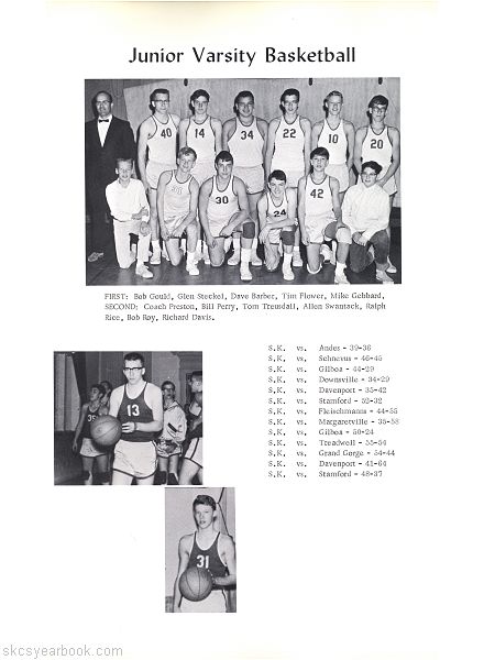 SKCS Yearbook 196658 South Kortright Central School Almedian