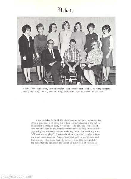 SKCS Yearbook 196742 South Kortright Central School Almedian