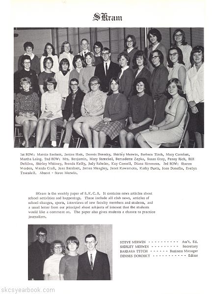 SKCS Yearbook 196744 South Kortright Central School Almedian