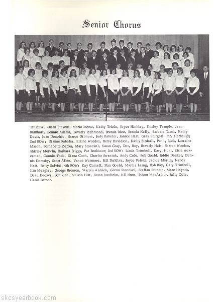 SKCS Yearbook 196766 South Kortright Central School Almedian