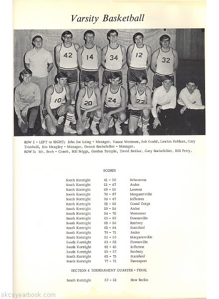SKCS Yearbook 196962 South Kortright Central School Almedian