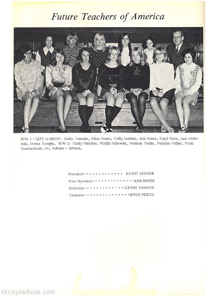 SKCS Yearbook 196970 South Kortright Central School Almedian