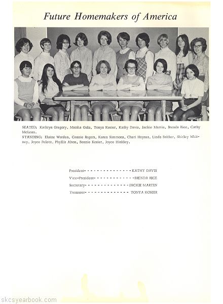 SKCS Yearbook 196970 South Kortright Central School Almedian