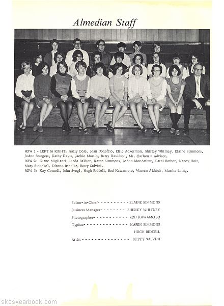 SKCS Yearbook 196974 South Kortright Central School Almedian