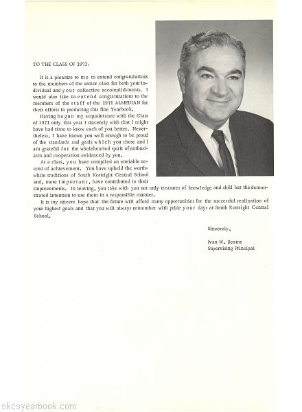SKCS Yearbook 19712 South Kortright Central School Almedian