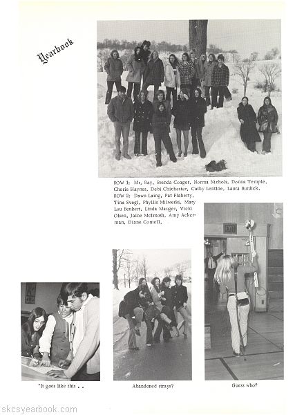 SKCS Yearbook 197156 South Kortright Central School Almedian