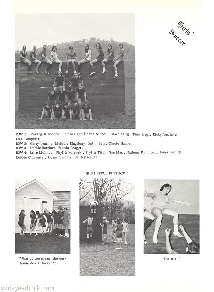 SKCS Yearbook 197160 South Kortright Central School Almedian