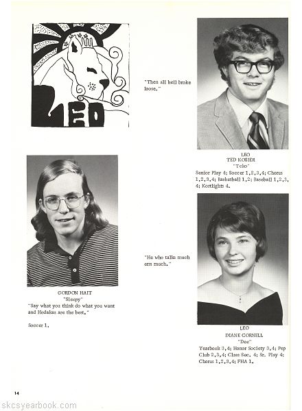 SKCS Yearbook 197214 South Kortright Central School Almedian