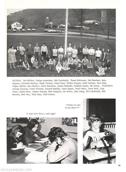 SKCS Yearbook 197224 South Kortright Central School Almedian