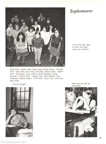 SKCS Yearbook 197226 South Kortright Central School Almedian