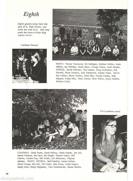 SKCS Yearbook 197230 South Kortright Central School Almedian