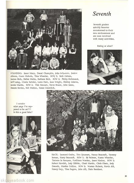 SKCS Yearbook 197230 South Kortright Central School Almedian
