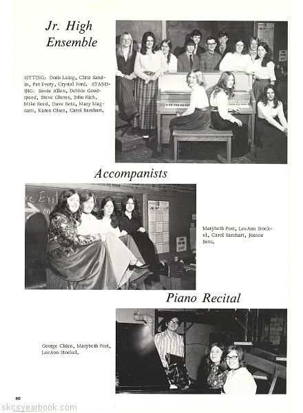 SKCS Yearbook 197260 South Kortright Central School Almedian
