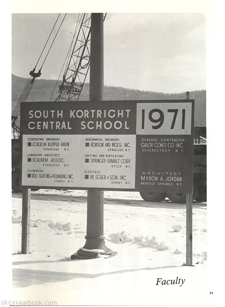 SKCS Yearbook 197270 South Kortright Central School Almedian