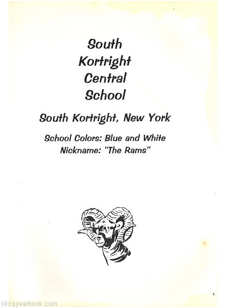 SKCS Yearbook 19734 South Kortright Central School Almedian