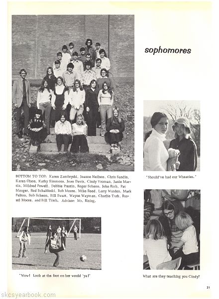 SKCS Yearbook 197330 South Kortright Central School Almedian