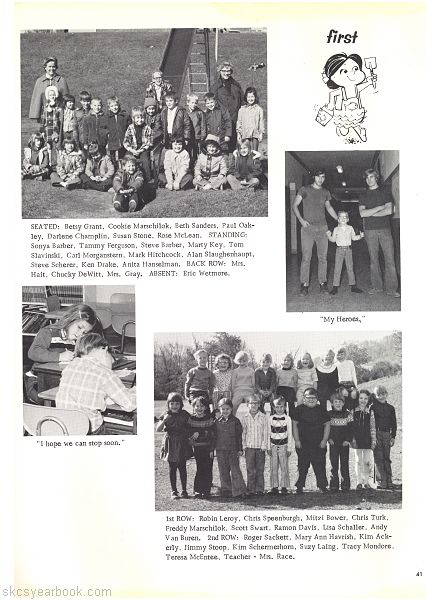 SKCS Yearbook 197340 South Kortright Central School Almedian