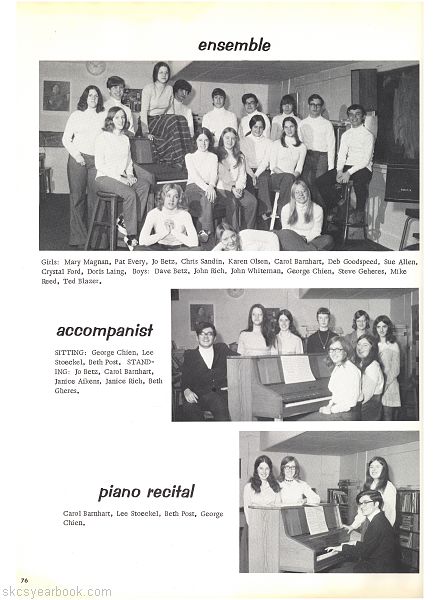 SKCS Yearbook 197376 South Kortright Central School Almedian