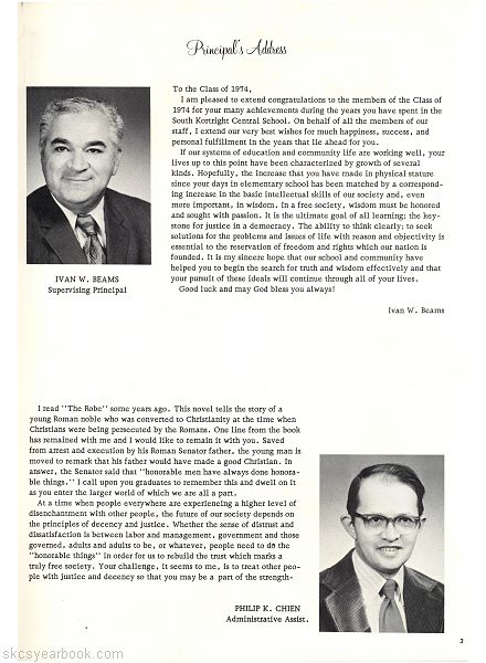 SKCS Yearbook 19742 South Kortright Central School Almedian