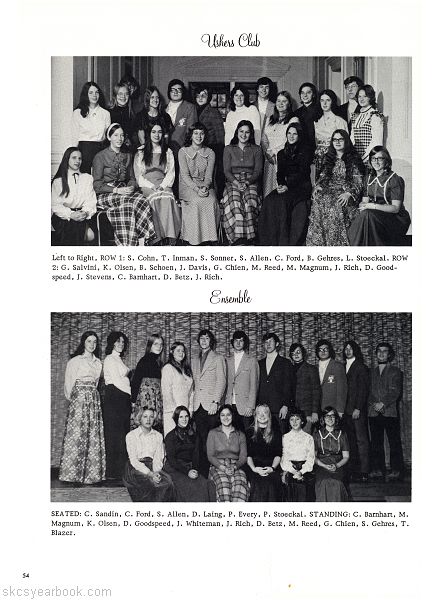 SKCS Yearbook 197454 South Kortright Central School Almedian