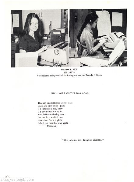 SKCS Yearbook 197472 South Kortright Central School Almedian