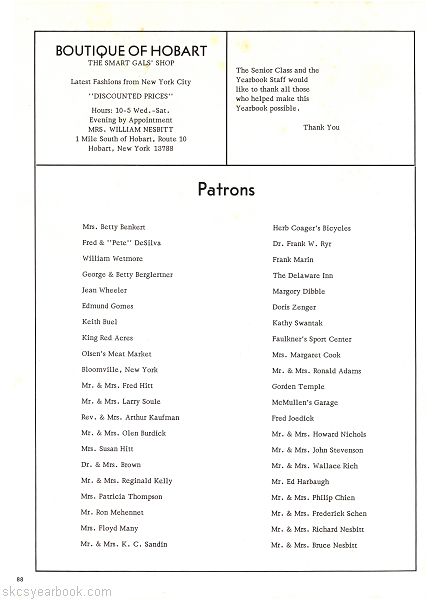 SKCS Yearbook 197488 South Kortright Central School Almedian