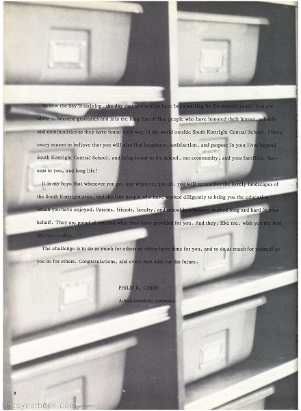 SKCS Yearbook 19758 South Kortright Central School Almedian